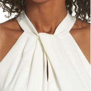 Halter neck jump suit